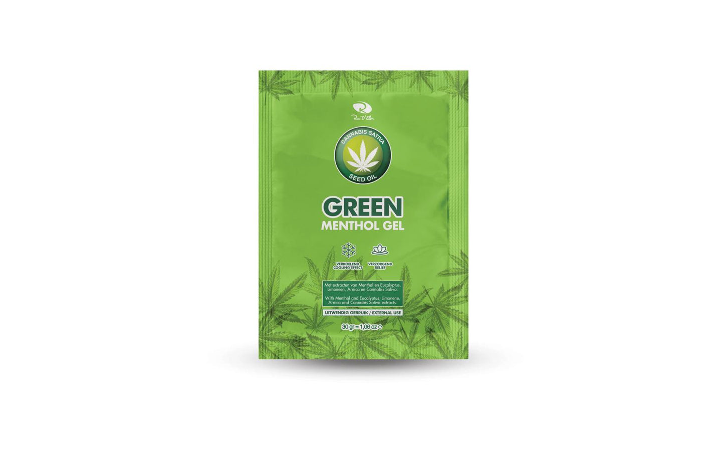 GREEN | Menthol Gel 4 x 30 GR